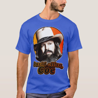 Retro David Allan Coe Tribute T Shirt