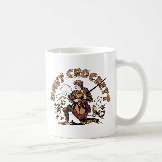 Retro Davy Crockett Mugg (Höger)