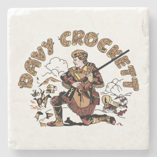 Retro Davy Crockett Stenunderlägg