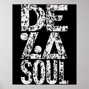 Retro de la Soul Coola Music Gifts for Fläkt Poster