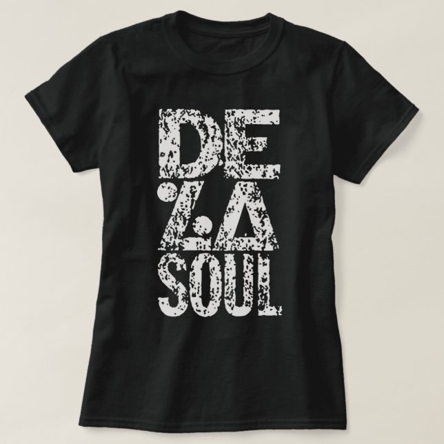 Retro de la Soul Coola Music Gifts for Fläkt T Shirt (Design framsida)
