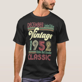 Retro December 1952 Vintage Oldie but Goodie 69:e T Shirt