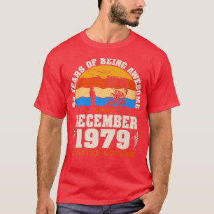 Retro December 1979: 43 år gammalt fiske Älskare 4 T Shirt