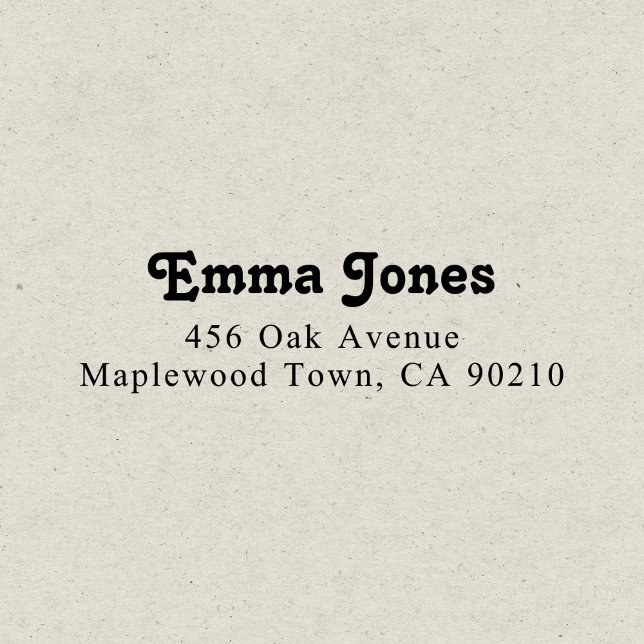 Retro Decorative Elegant enkel Självfärgande Stämpel (Skapare uppladdad)