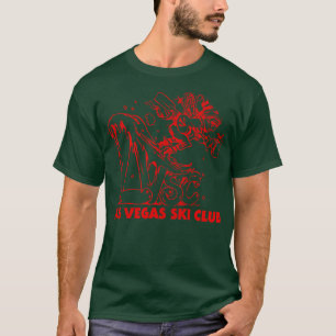 Retro Defunct 80s Las Vegas Ski Klubb T Shirt