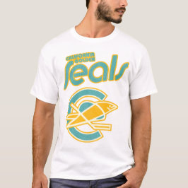 Retro Defunct California Golden Sälar Ice Hockey T Shirt