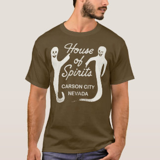 Retro Defunct House of Spirits son City Nevada T Shirt