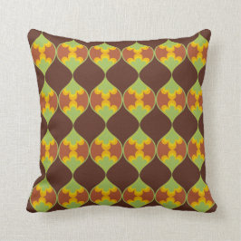 Retro-dekorativ kudde 70s 60s stil