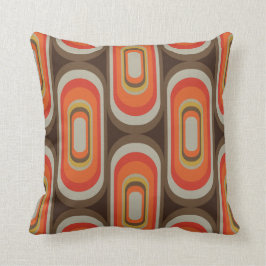 Retro-dekorativ kudde 70s 60s stil