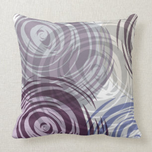 Retro dekorativ kudde för PLOMMONSPIRALDESIGN