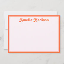 Retro Dekorativ Minimalistisk Rosa Orange