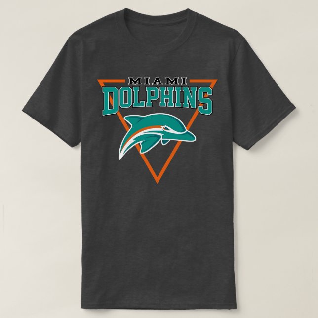Retro-delfiner T Shirt (Design framsida)