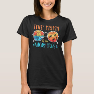 Retro Den här Mamman är i vakuumläge Slanglassoskä T Shirt