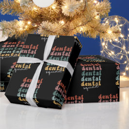 Retro Dental Squad | Tandläkargrupp | Dentalanstäl Presentpapper