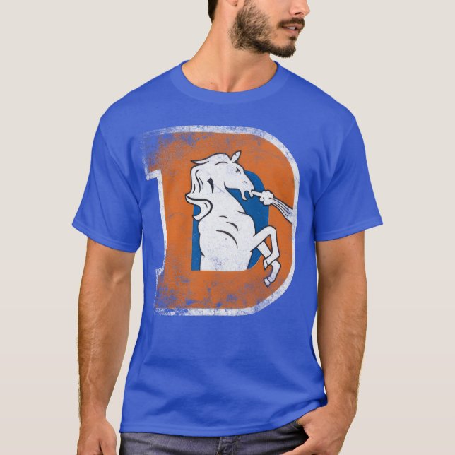 Retro Denver Fotbollspojke T Shirt (Framsida)