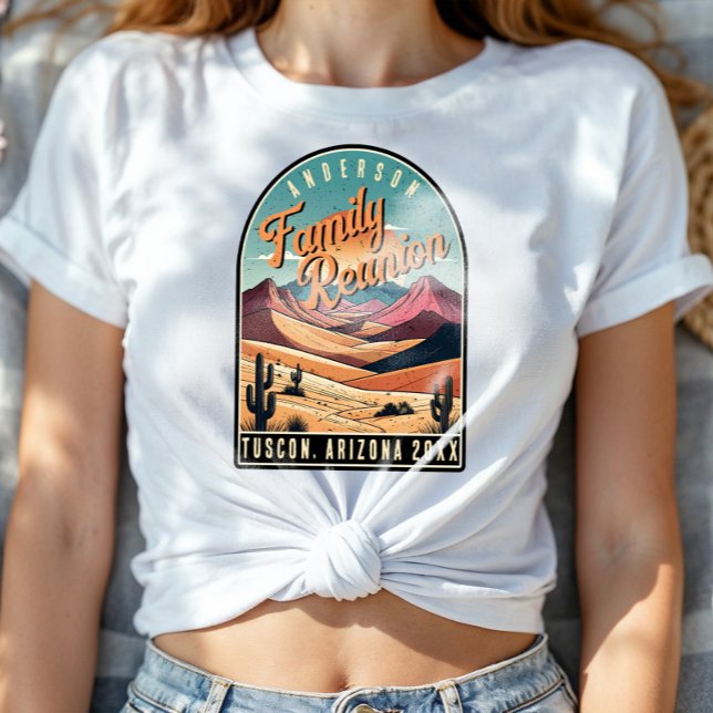 Retro Desert Family Reunion ID1134 T Shirt (Skapare uppladdad)