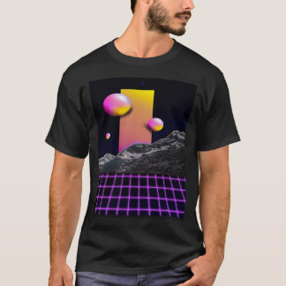 Retro design för djärv 80-tal t shirt