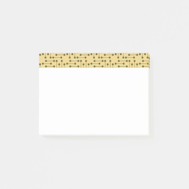 Retro Design PostIT® Notes Post-it Block (Framsida)