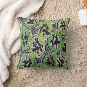 Retro Design Sten & Roll Dancing lite Kudde