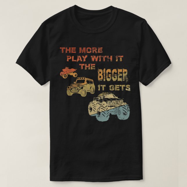 Retro desto mer spelar jag med den t shirt (Design framsida)