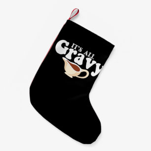 Retro Det är Allt Sås Baby Vintage Höst Thanksgivi Liten Julstrumpa