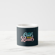 Retro Det är coolt att vara snäll Liten kaffekopp