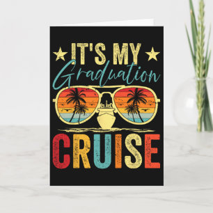 Retro Det är min examenskryssning Sungles Cruise S Kort