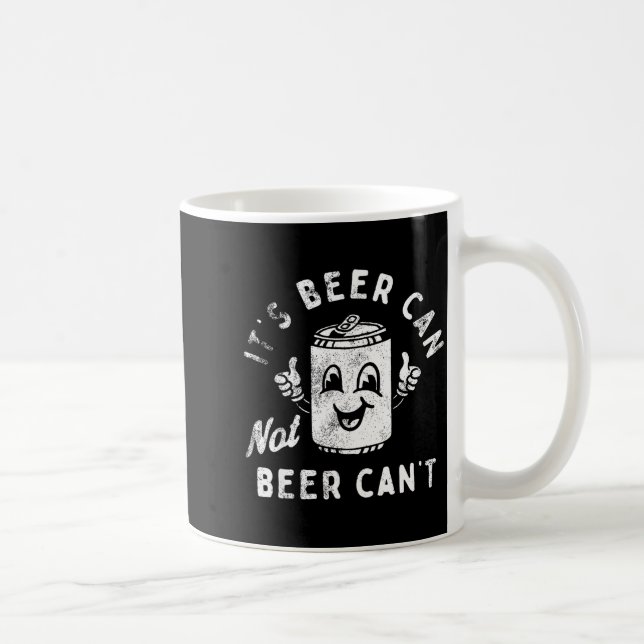 Retro Det är ölburk Inte öl Kan inte Roligt festdr Kaffemugg (Höger)