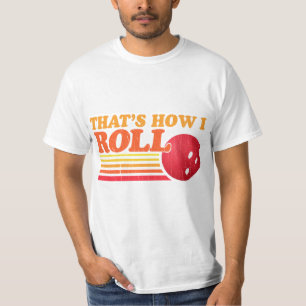 Retro Det är så jag rullar Tee