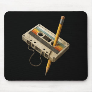 Retro Det Här Och Penn Funny 80-Tal 90-Tal Mixtape Musmatta