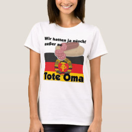Retro Deutschland DDR Tote Oma Ostalgie T Shirt