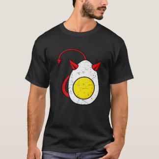 Retro Deviled Egg Funny Halloween Costume Manar Wo T Shirt