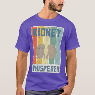 Retro Dialysis Patientpresenter Kidney Whisperer T Shirt
