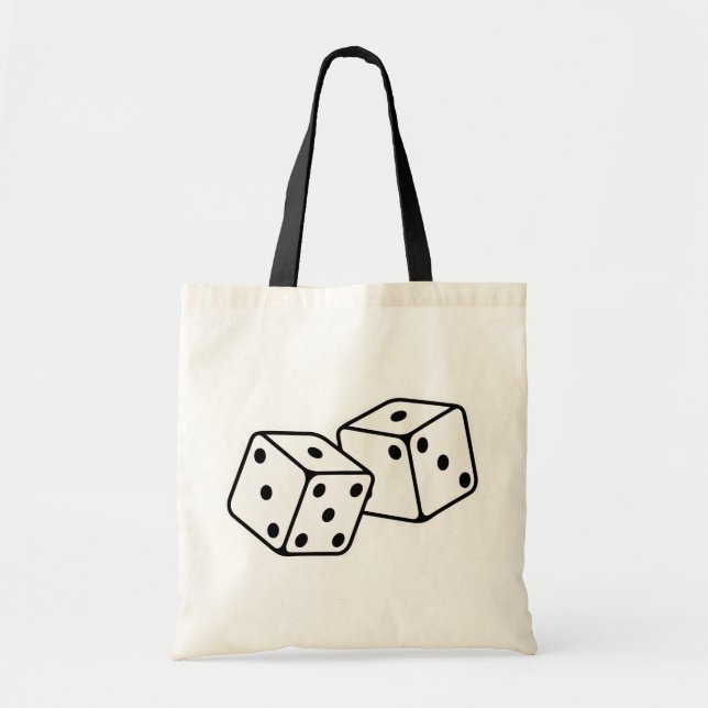 Retro Dice Tygkasse (Framsidan)