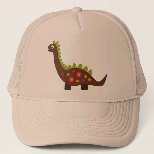 retro dinosaurhatt keps (Framsida)