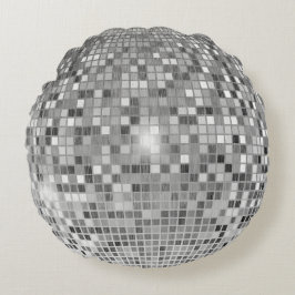 Retro Disco Boll - Dansfest Rund Kudde