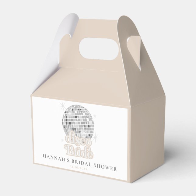 Retro Disco Boll Möhippa Presentaskar (Framsidan Sidan)