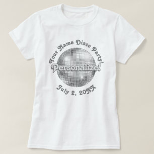 Retro Disco Boll PERSONLIG T-Shirt