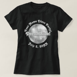 Retro Disco Boll PERSONLIG T-Shirt
