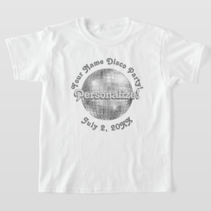 Retro Disco Boll PERSONLIG T-Shirt