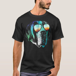 Retro Disco Dog St T Shirt
