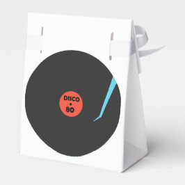 Retro Disco-favoritbox-musikpost Presentaskar