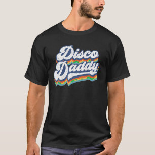 Retro Disco Pappa 60-tal 70-tal Party Costume Papp T Shirt