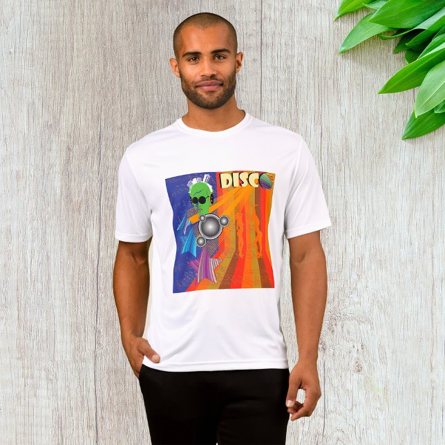 Retro Disco Party 70s Funk Art T Shirt (Skapare uppladdad)