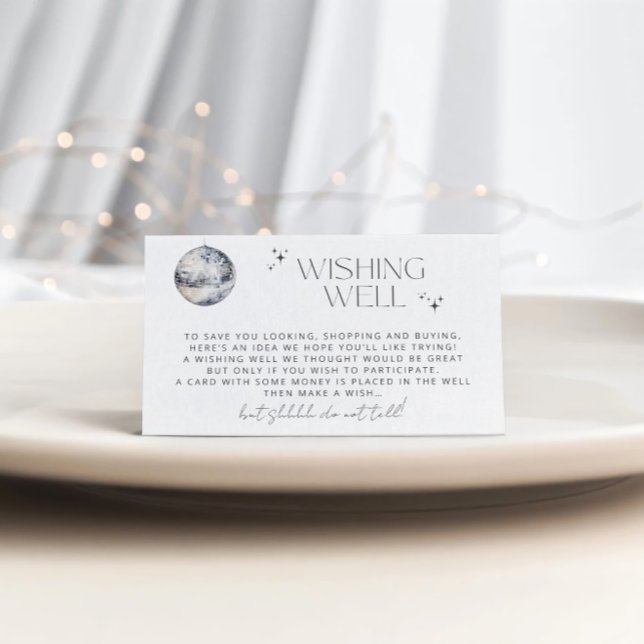 Retro Disco Party Wishing-brunn Tilläggskort (Skapare uppladdad)