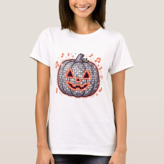 Retro Disco Pumpa Dam Halloween T-Shirt