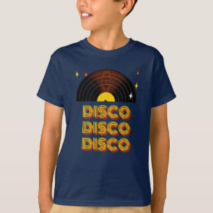 Retro Disco Shirt - Vintage 1970's Stil Disco ERA T
