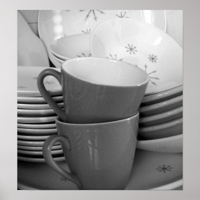 RETRO DISHES IV POSTER (Framsidan)