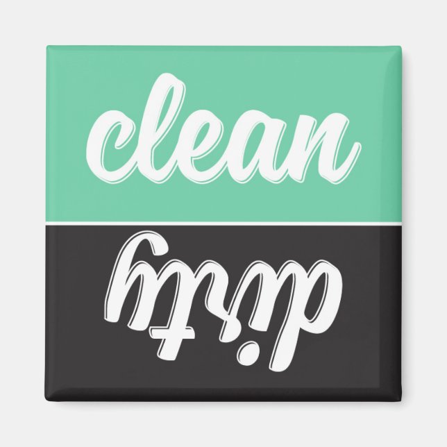 Retro Dishwasher Magnet (Framsidan)