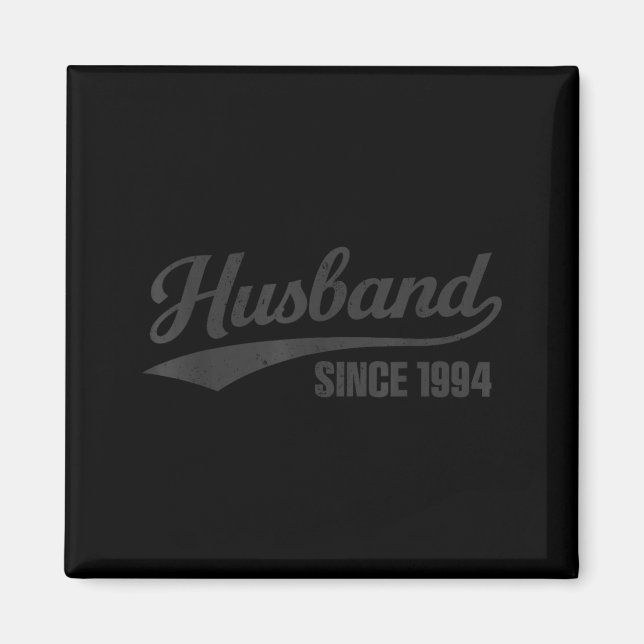 Retro Distressed Make Since 1994 32nd Bröllopsdag Magnet (Framsidan)